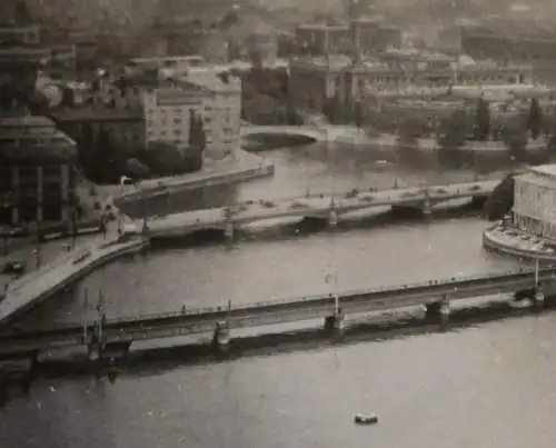 tolles altes Foto - Ansicht von Stockholm  1932 