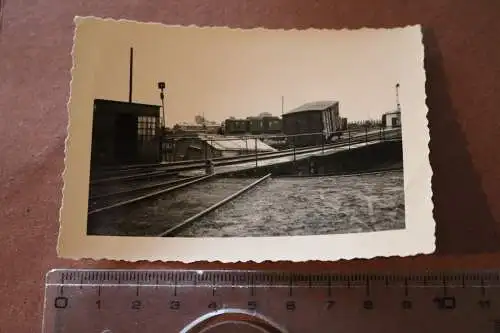 Tolles altes Foto Güterbahnhof ??? Ort ??