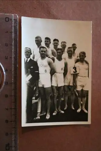 tolles altes Gruppenfoto Sportler Gauturmfest Delmenhorst 1932