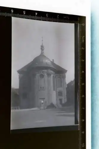 ein tolles altes Negativ - mir unbekannte Kirche ? Kapelle ?? 30-40er Jahre 