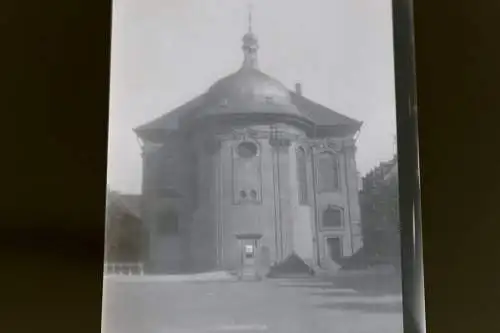 ein tolles altes Negativ - mir unbekannte Kirche ? Kapelle ?? 30-40er Jahre 