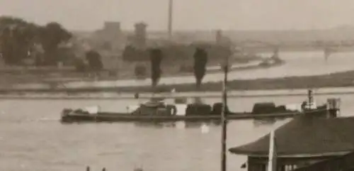 ein altes Foto - Eisenbahnbrücke - Südbrücke Mainz 50er Jahre ?