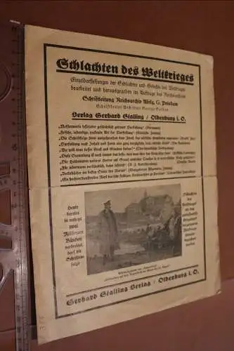 Altes Informationsblatt - Erscheinungen Bücher Gerhard Stalling Verlag Oldenburg