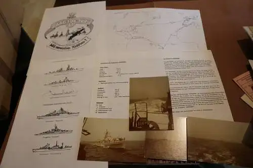 Kleines Konvolut Bundesmarine -Mannöver ??? AAG 108 109/81 