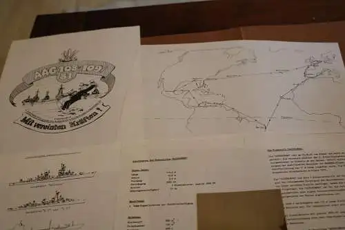 Kleines Konvolut Bundesmarine -Mannöver ??? AAG 108 109/81 