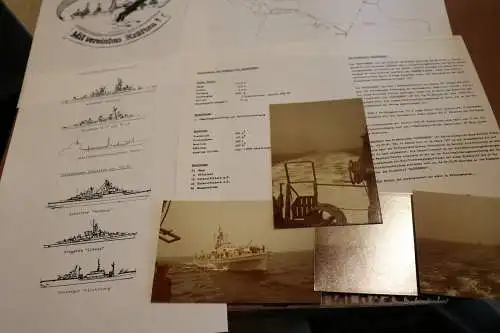 Kleines Konvolut Bundesmarine -Mannöver ??? AAG 108 109/81 