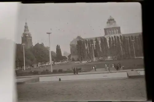 tolles altes Negativ - Nationalmuseum Stettin - 30-40er Jahre 