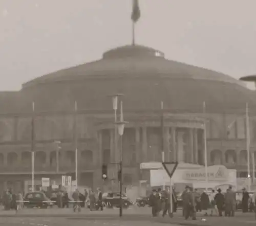 tolles altes Negativ Festhalle  in Frankfurt am Main 50-60er Jahre