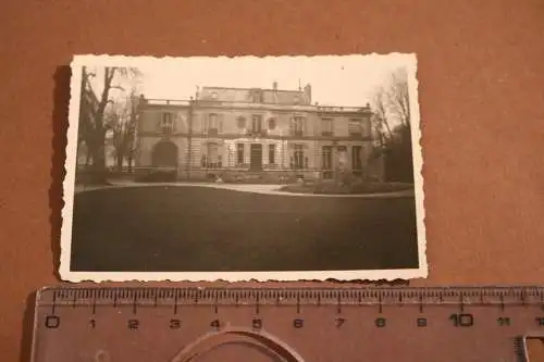 Altes Foto - Gebäude Chateau ?  Frankreich ?