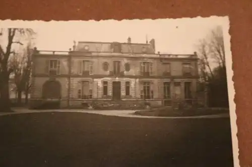 altes Foto - Gebäude Chateau ?  Frankreich ?