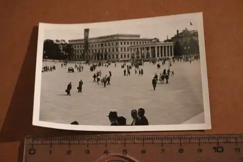 tolles altes Foto - Königsplatz München - 30-40er Jahre