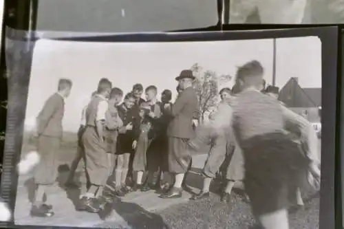 138 alte Negative - Familie - Soldat Frankreich - Luftwaffe - 40er Jahre  Russen