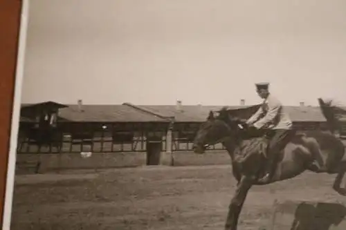 Tolles altes Kabinettfoto - Soldat mit Pferd - Kavallerie ?  Hammerstein Westpre