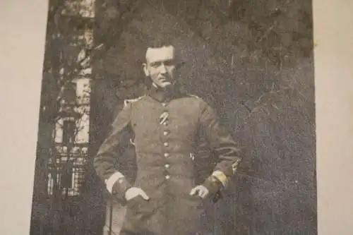 tolles altes Foto - Portrait eines Soldaten, EK I,  Ärmelabzeichen ? 