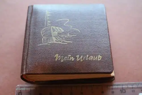 tolles altes kleines  Fotoalbum  Mein Urlaub - Warnemünde 1961 47 Fotos 