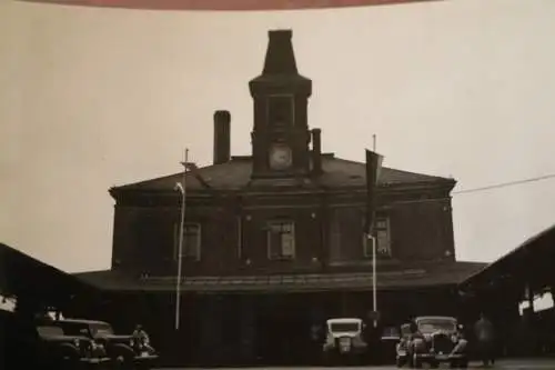 tolles altes Foto - Reichenbach im Vogtland, Bahnhof 30-40er Jahre