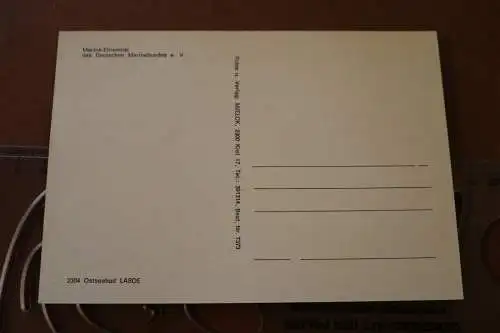 tolle alte Karte - Marine-Ehrenmal Laboe  80er Jahre 