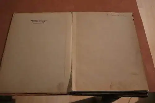 Altes Kinder Bilderbuch - Vater ist im Kriege 1914