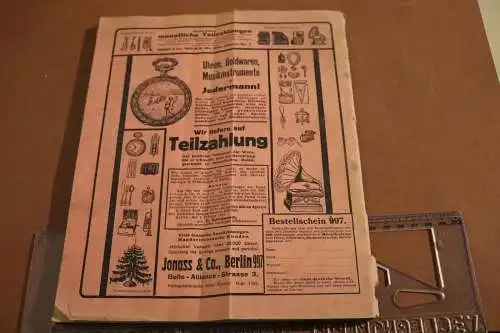 Altes Jahrbuch des Deutschen Krieger-Bundes mit Kalender von 1912