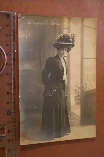 tolles altes Foto - Portrait Schauspielerin Margarethe Fehim-Pascha