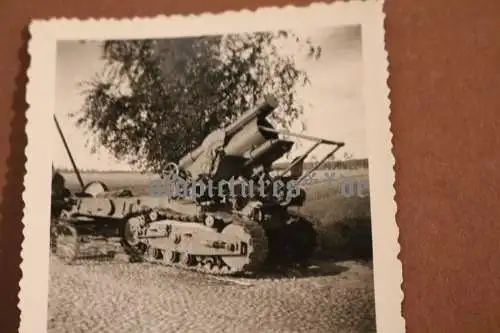 altes Foto - Schwerer Mörser ?? Haubitze ?? 