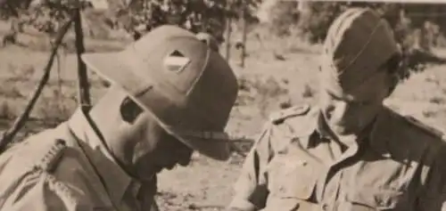 altes Foto - Fliegerhorstkommandant - Fliegerhorst Sizilien 1942 
