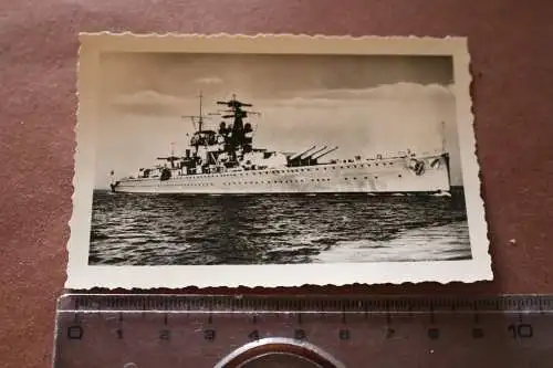 tolles altes Foto - Kauffoto ?? Panzerschiff Admiral Scheer