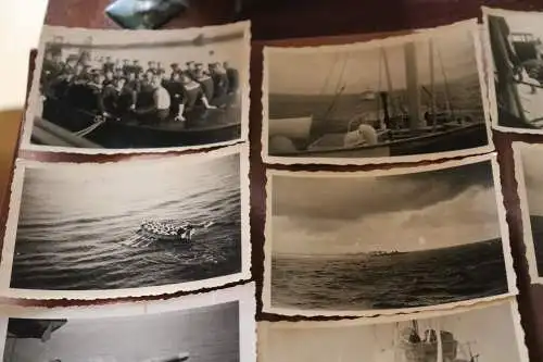 21 tolle alte Fotos eines Matrosen - Fahrt nach Norwegen, Eisbrecher, Pillau usw