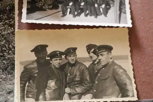 sechs tolle alte Fotos Matrosen  T.S. Flensburg - Torpedoschule ?? 