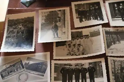 20 tolle alte Fotos 2.Marine-Lehrabteilung  Wilhelmshaven u. Spaden