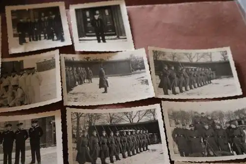 20 tolle alte Fotos 2.Marine-Lehrabteilung  Wilhelmshaven u. Spaden
