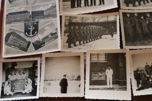 20 tolle alte Fotos 2.Marine-Lehrabteilung  Wilhelmshaven u. Spaden