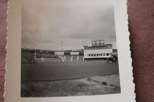 Tolles altes Foto - Werbung Havoline Öl - Rennstrecke - Ort ???