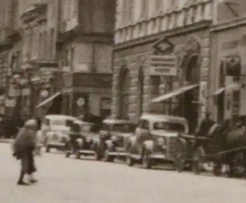 tolles altes Foto - Strasse in ....stadt , Rumänien 1941