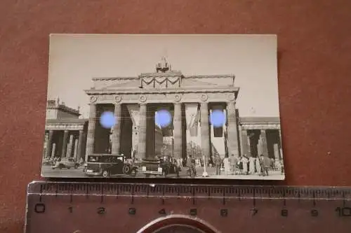 tolles altes Foto   Brandenburger Tor - Berlin - Olympia 1936 