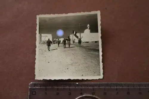 altes Foto  Deutsch Italienisches Fort in Lybien ?  Sollum ?? Ralentare 1941