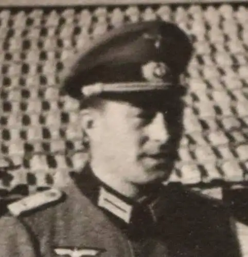 altes Foto - Portrait Oberleutnant - Kroatische Legion - Hrvatska legija 1943