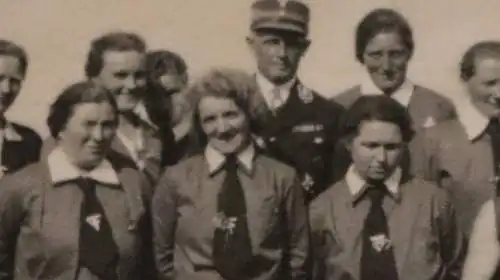 Tolles altes Foto  Gruppe Mädels BDM - am Bad Zwischenahner Meer - Ammerland 193