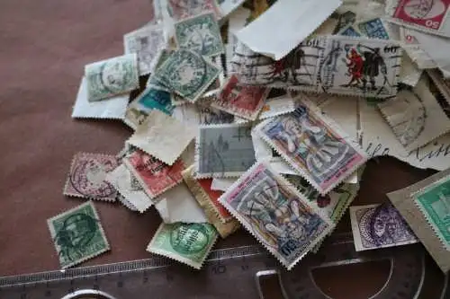 Briefumschlag mit alten Briefmarken 