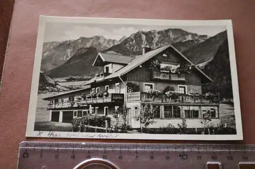 tolle alte Karte - Haus Dietrich Pfronten-Halden Allgäu  60er Jahre ?