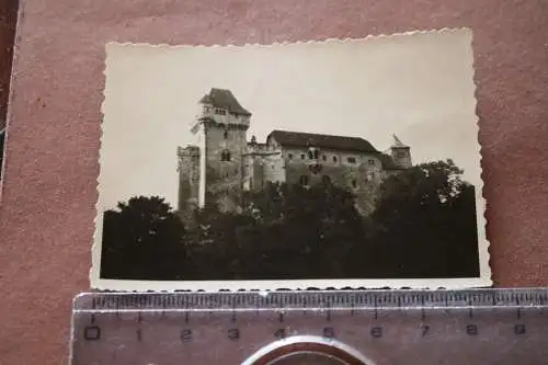tolles altes Foto BUrg Liechtenstein - 30-40er Jahre 