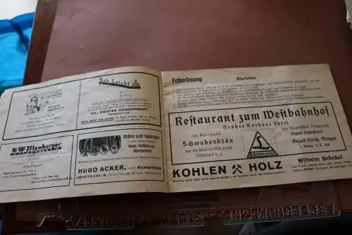 alte Festschrift - 8. Württ. Infanterie Regiment 126 - 3. >Regt.Treffen Stuttgar