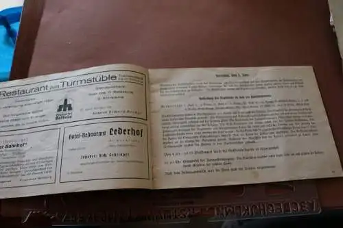 alte Festschrift - 8. Württ. Infanterie Regiment 126 - 3. >Regt.Treffen Stuttgar