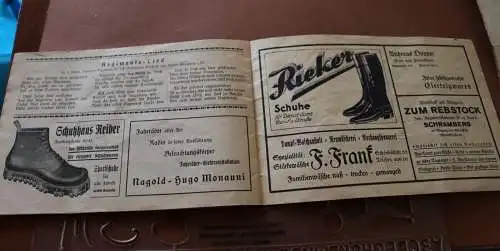 alte Festschrift - 8. Württ. Infanterie Regiment 126 - 3. >Regt.Treffen Stuttgar