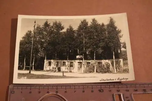 tolle alte Karte Schellerhau im Erzgebirge 50-60er Jahre ?