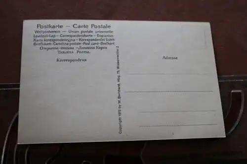 tolle alte Karte -  Bremen Freihafen  Alter ???