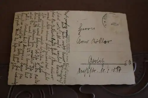 tolle alte Karte  Ansicht Dürrhennersdorf  Sachsen  30-40er Jahre ??