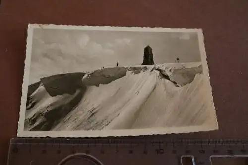 tolle alte Karte  Seebuckwächte - Steilhang a.d. Feldsee 1952