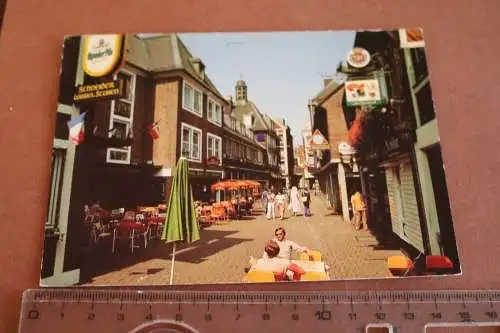 tolle alte Karte  Schneider Wibbel Gasse Düsseldorf 1984