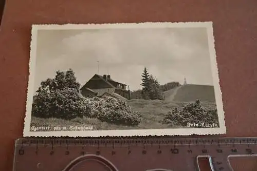tolle alte Karte  Czantori Schutzhaus  - Kreuzenort - Schlesien 1941